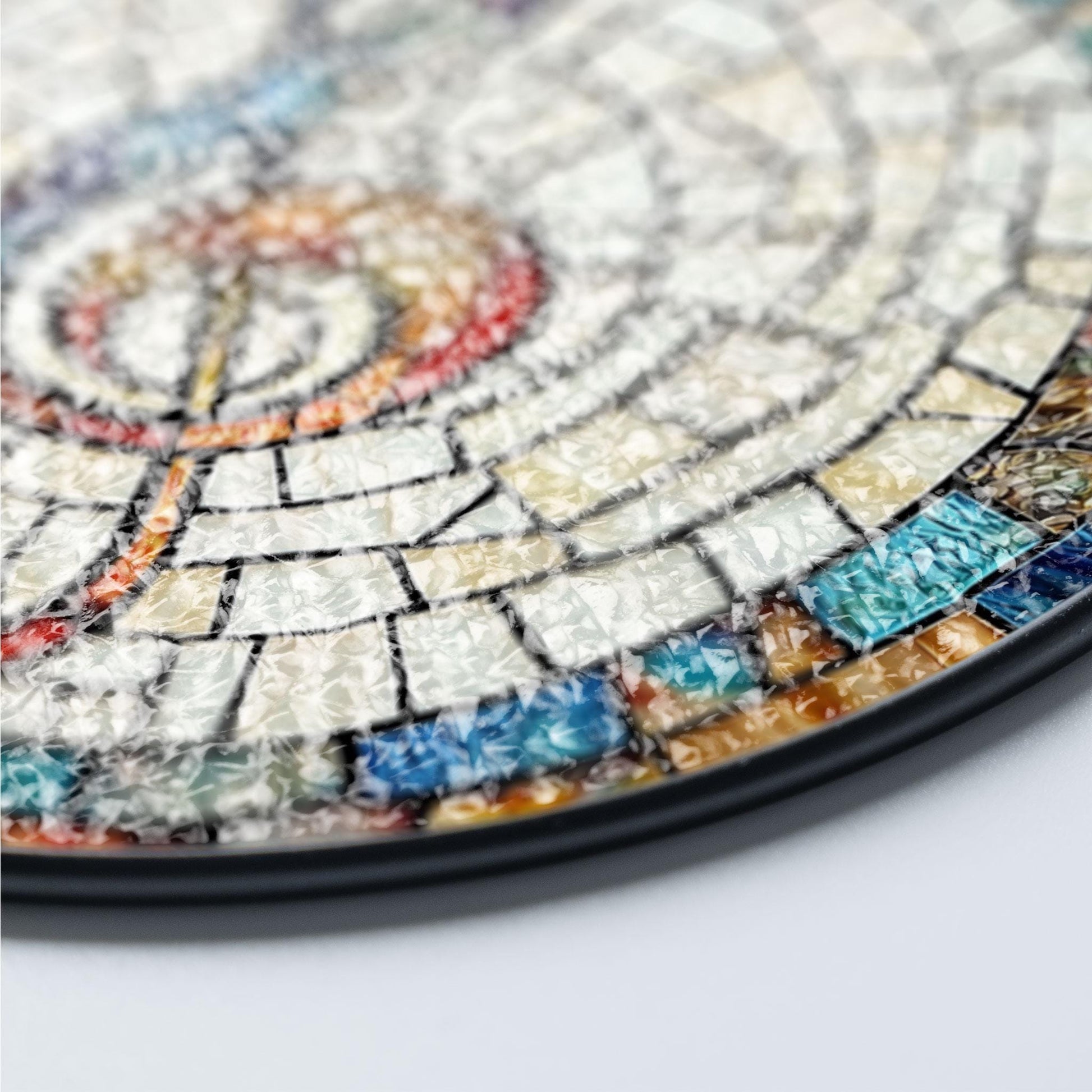 Musical Stained Glass Suncatcher: Music Decor Gift