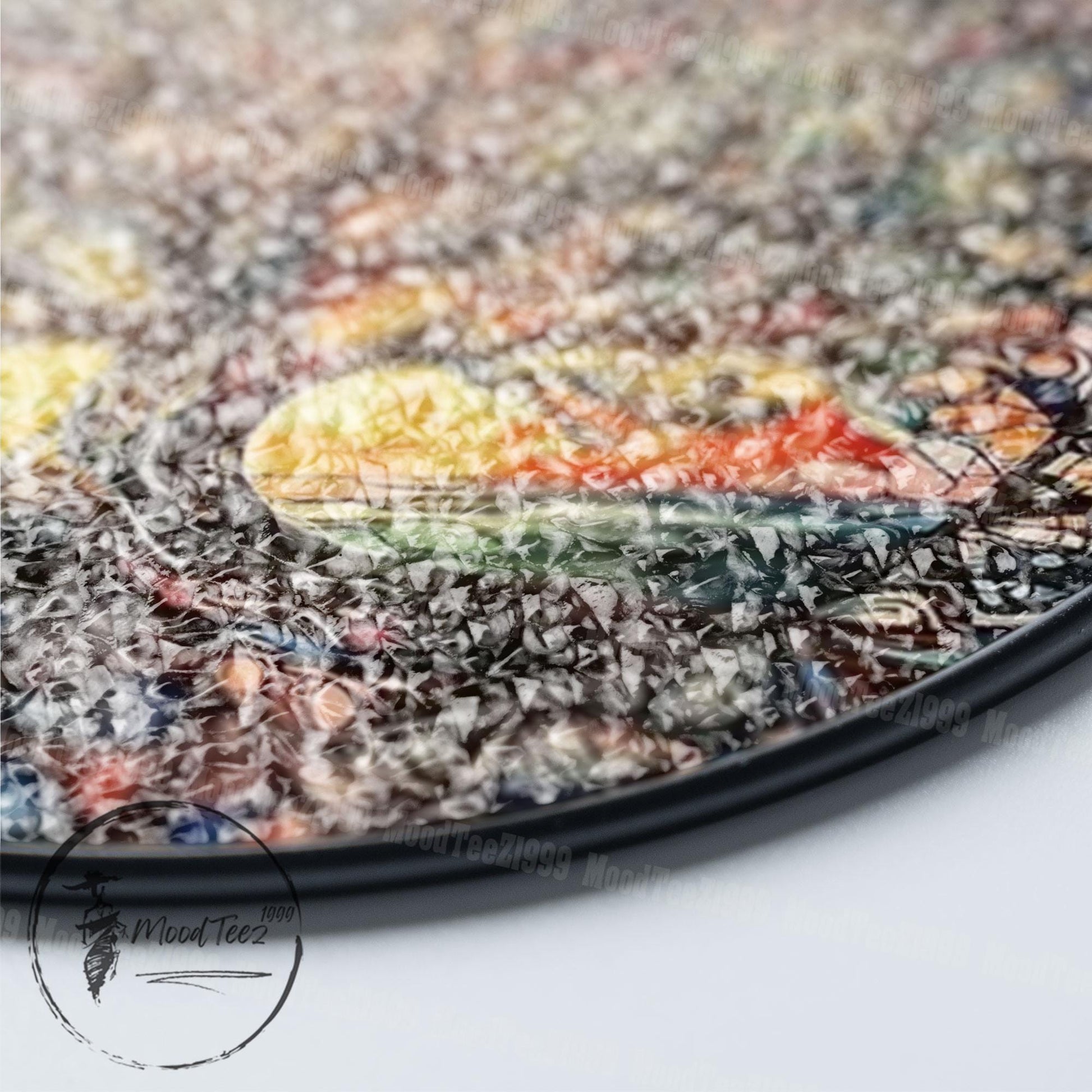 Tree of Life Stained Glass Suncatcher: Sunset Window Hanging