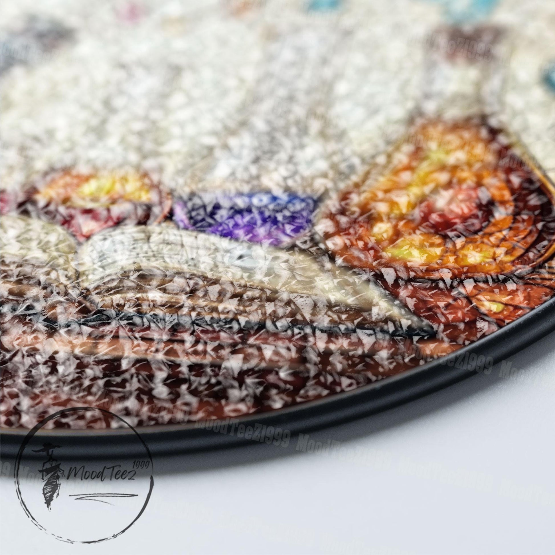 Stained Glass Science Lab Suncatcher: Chemistry Microscope Art