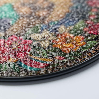 Black History Pride Stained Glass Suncatcher, Raised Fist Africa Art Decor